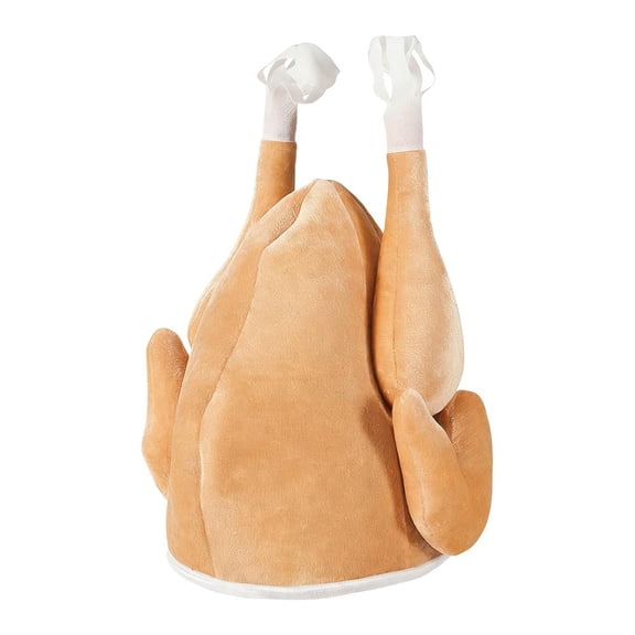 Polyester Turkey Hat for Adults: Fun Thanksgiving Decoration with Adjustable Fit for Party Atmosphere