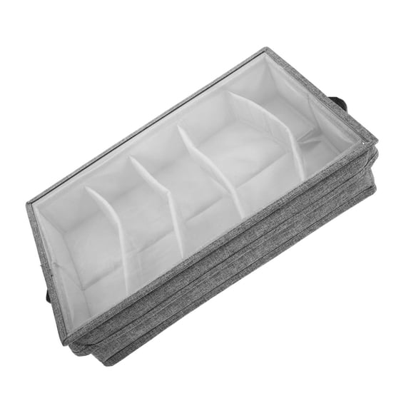 Polyester Utensil Holder Adjustable Compartments Clear Top View Easy Access Container For Home Kitchens Dining Essential