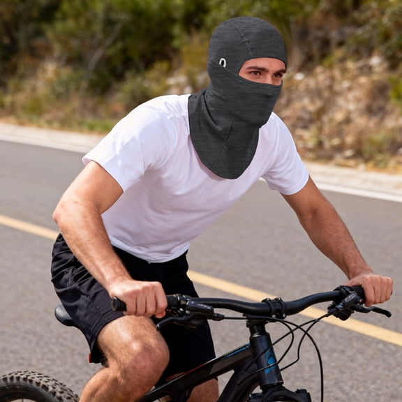 Polyester Windproof Winter Face Shield Men and Women Warm Ski Mask Cold Weather Motorcycle Bike Riding Neck Guard