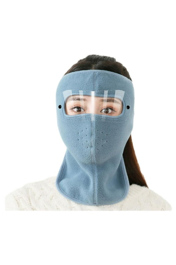 Polyester Winter Motorcycle Face Mask: Anti - dust, Windproof & Full Face Protection for Cold - Weather Riding