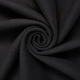 thumbnail image 1 of Brushed Polyester Wool Coating 59" Fabric By The Yard – Soft Wool-Like For Coats, Jackets, Winter Apparel, Cloaks & Scarves (Black, 1 Yard), 1 of 3