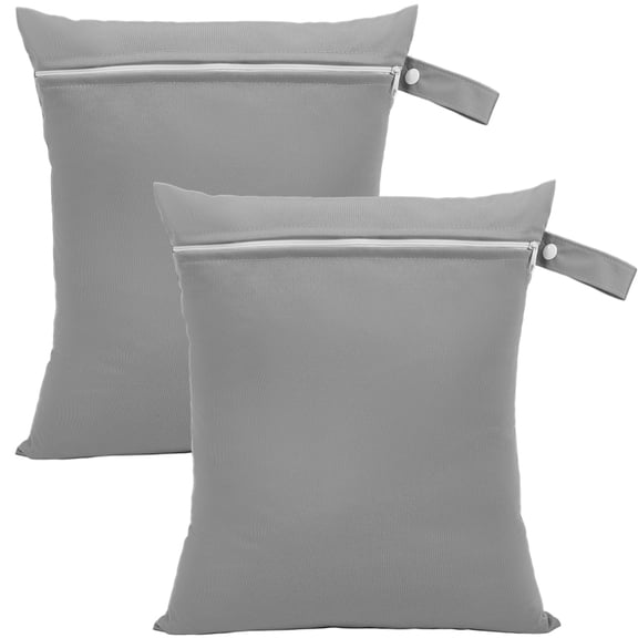 Polyester Zipper Bags Rectangle Gainsboro 40x30x0.6cm for making