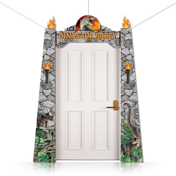 Polyethylene Fabrics Sets for Photography Cosmetics or Jewelry Shooting or ID Photo Background Dinosaur 1800x360mm