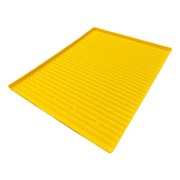 Polyethylene Tray - Safety Yellow - 39.43 x 30.68 in - Durable Design