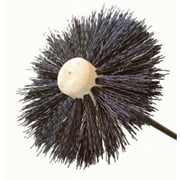 Polyflex Brush with Universal Thread, 12" Round