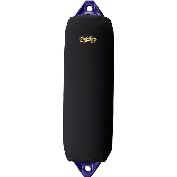 Polyform EFC-7 Black Boat Fender Cover, Fits Polyform F-7 Boat Fenders