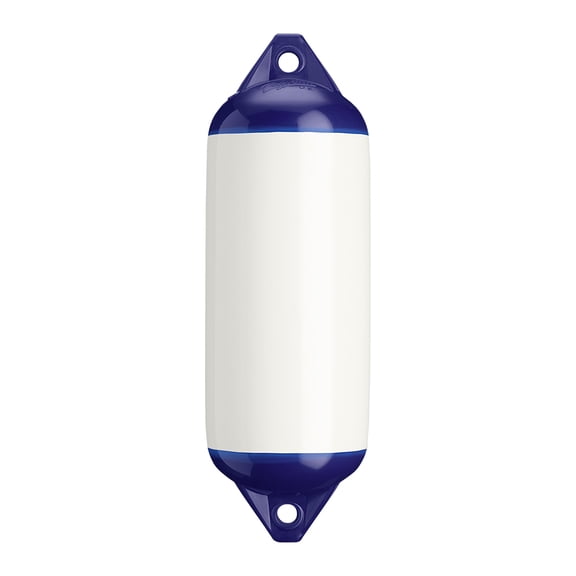 Polyform F-2 Twin Eye Fender 8.2" x 25" - White | Bundle of 2