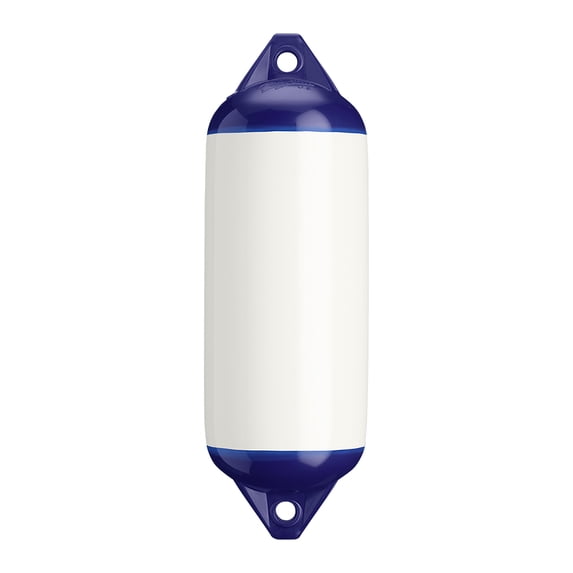 Polyform F-2 Twin Eye Fender 8.2" x 25" - White | Bundle of 2