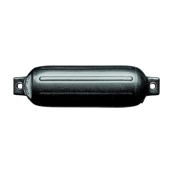 Polyform G-2 Boat Fender, 4.5" x 15.5", Metallic Graphite