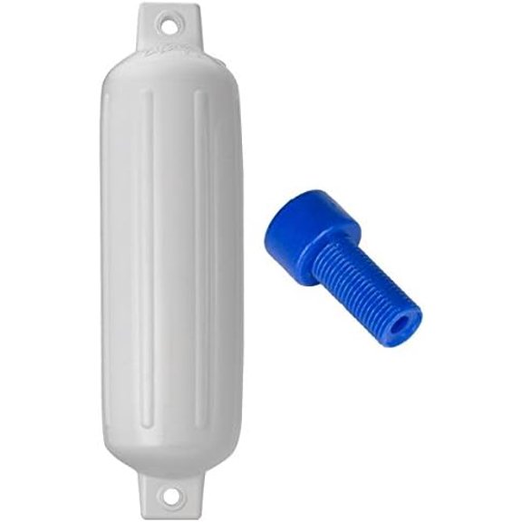 Polyform G-4 Twin Eye Fender 6.5" X 22" (White)$$Watercraft