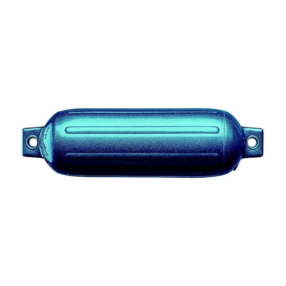 Polyform G-4 Twin Eye G Series Fender, 6.5" x 22", Metallic Blue