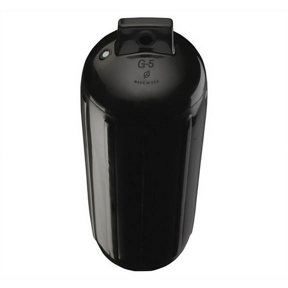 Polyform G-5 Twin Eye Fender 8.8" x 26.8" Black w/Air Adapter G-5-BLACK