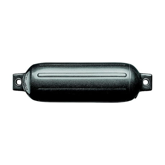Polyform G-6 Twin Eye G Series Fender, 11" x 30", Metallic Graphite