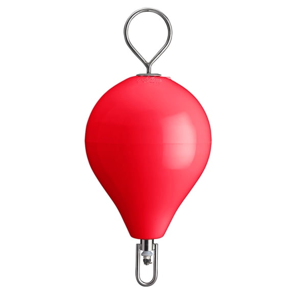 Polyform U.s. CM-2SS-RED Polyform Mooring Buoy W/ss 13.5" Diameter - Red