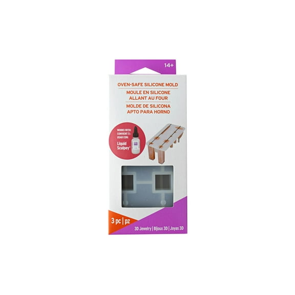 Polyform Silicone Oven Safe Mold 3D Jewelry Mold