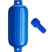 Polyform U.S. G-6 BLUE W-AIR ADAPTER 11 x 30 in. G-6 Twin Eye Fender with Adapter - Blue