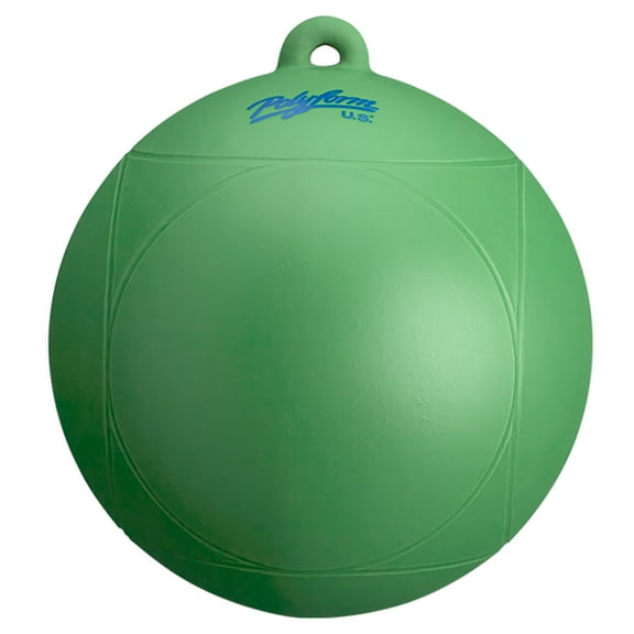 Polyform Water Ski Series Buoy - Green | Bundle of 5