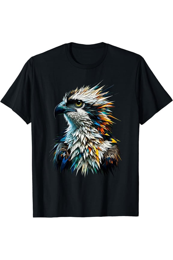 Polygon Art Osprey Sea Hawk Ospreys T-Shirt
