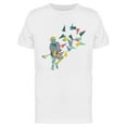 thumbnail image 1 of Polygon Fragments Player T-Shirt Men -Image by Shutterstock, Male Small, 1 of 2