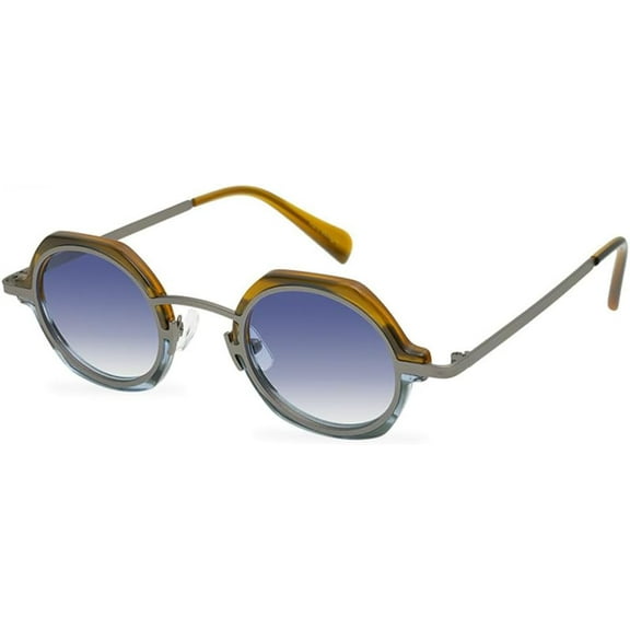 Polygon Gradient Sunglasses Women and Men Retro Street Chinese Glasses
