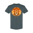 thumbnail image 1 of Polygon Lion Art T-Shirt Men -Image by Shutterstock, Male Medium, 1 of 2