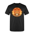 thumbnail image 1 of Polygon Lion Art T-Shirt Men -Image by Shutterstock, Male Small, 1 of 2