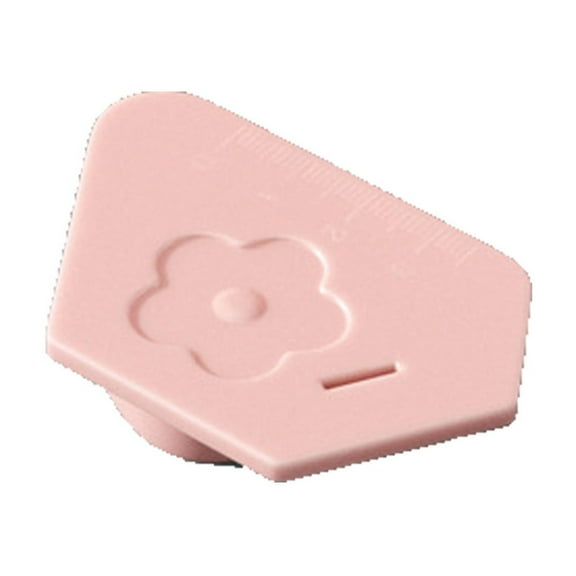 A Polygon Magnetic Sewing Guide, Multi-Purpose Positioning Tool For Sewing Machine, Plastic Sewing Ruler For Quilting, Crafting, Diy Projects, 2.64X1.57In 0.04Lb