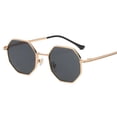 thumbnail image 1 of Polygon Metal Sunglasses Vintage Frame for Women Sunglasses Men Luxury Brand Design Sun Glasses Women Mirror Gafas De Sol Uv400, 1 of 7