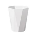 thumbnail image 1 of Polygon Small Can Can Wastebasket Garbage Container Rubbish Can Paper Organizer For Bathrooms Laundry Room Kitchens Kids Rooms Dorms, 1 of 7