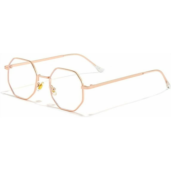 Polygon Sunglasses Men Vintage Octagon Metal Sunglasses Women Goggle Sun Glasses Men Gafas De Sol UV400