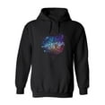 thumbnail image 1 of Polygonal Bear In Space Hoodie Men -Image by Shutterstock, Male Small, 1 of 4