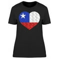 thumbnail image 1 of Polygonal Flag Of Chile T-Shirt Women -Image by Shutterstock, Female Medium, 1 of 2