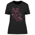 thumbnail image 1 of Polygonal Geometric Owl T-Shirt Women -Image by Shutterstock, Female XX-Large, 1 of 2