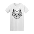 thumbnail image 1 of Polygonal Kitty Art T-Shirt Men -Image by Shutterstock, Male Medium, 1 of 2