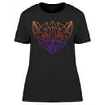 thumbnail image 1 of Polygonal Lemur Art T-Shirt Women -Image by Shutterstock, Female Medium, 1 of 2