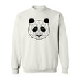 thumbnail image 1 of Polygonal Panda Sweatshirt Women -Image by Shutterstock, Female XX-Large, 1 of 4