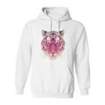 thumbnail image 1 of Polygonal Tiger Design  Hoodie Men -Image by Shutterstock, Male 5X-Large, 1 of 4