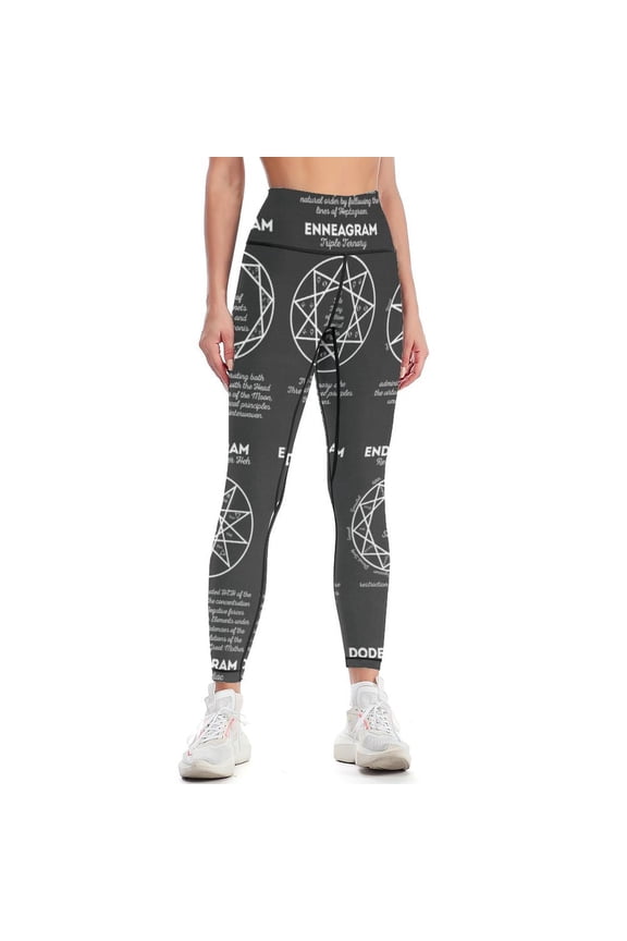 Polygons and Polygrams Leggings gym sportswear woman trousers Women's trousers Womens Leggings