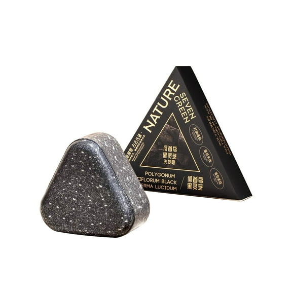 Polygonum Multiflorum Shampoo Soap Ganoderma Shampoo Cake Usman Grass Hair Soap