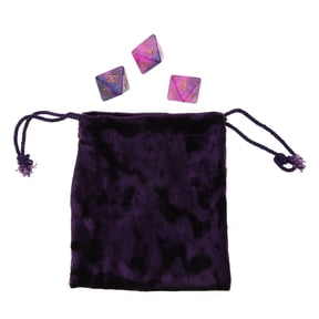 Polyhedral Dices Set of 3 Divination Table Board Roll Game Dices with 8 Sided Design for Evening Event Gathering Supply