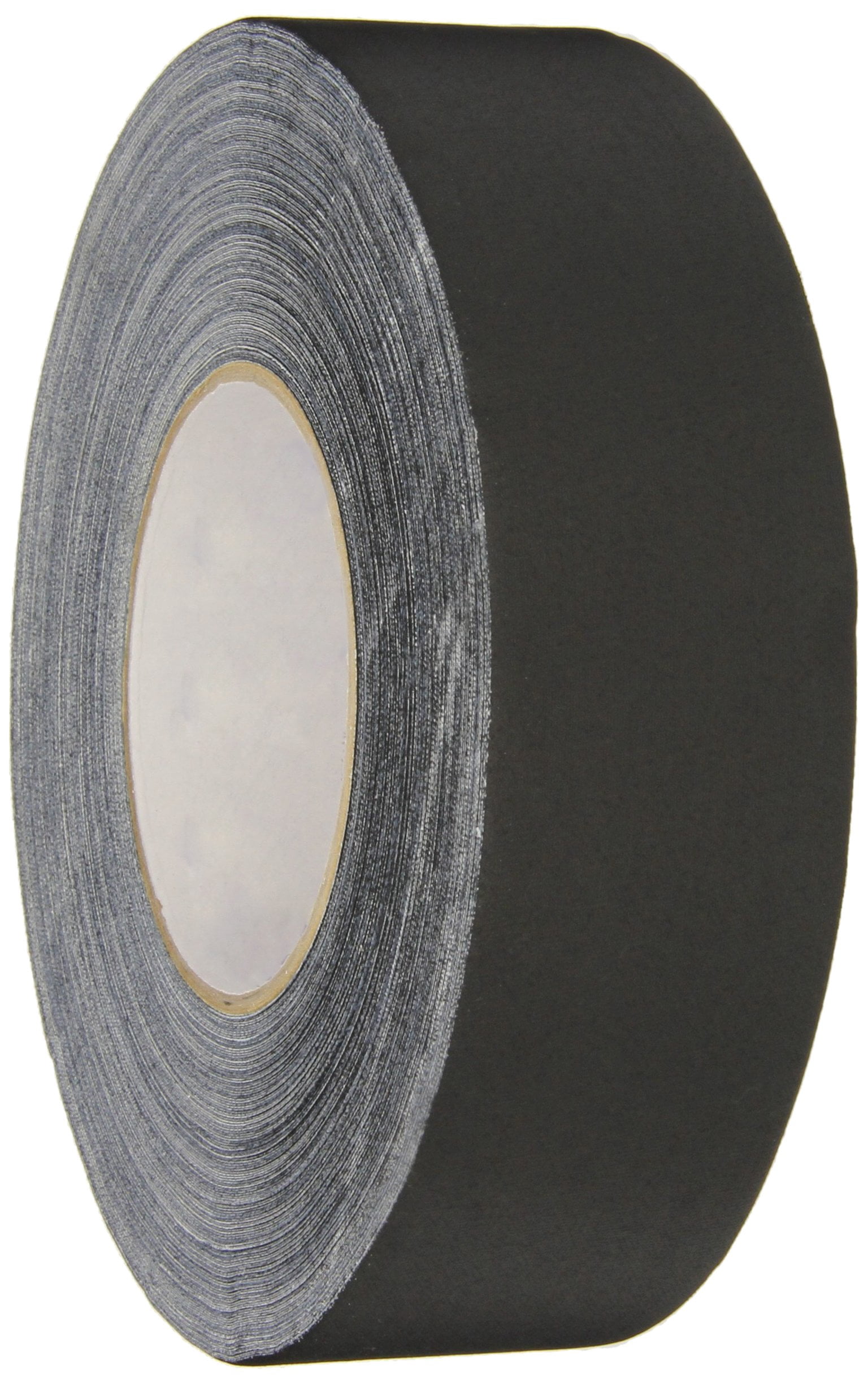 Polyken 510 Black Gaffers Tape 1.89" x 55 Yards, Professional Grade, UV Fluorescent, No Residue, Non-Reflective (Gaff Tape), 1 Roll CA1