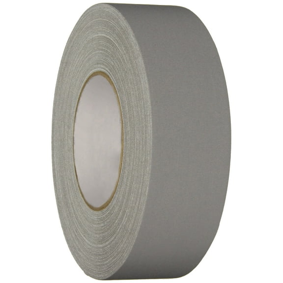 Polyken 510 Gray (Silver) Gaffers Tape 1.89" x 55 Yards, Professional Grade, UV Fluorescent, No Residue, Non-Reflective (Gaff Tape), 1 Roll CA1