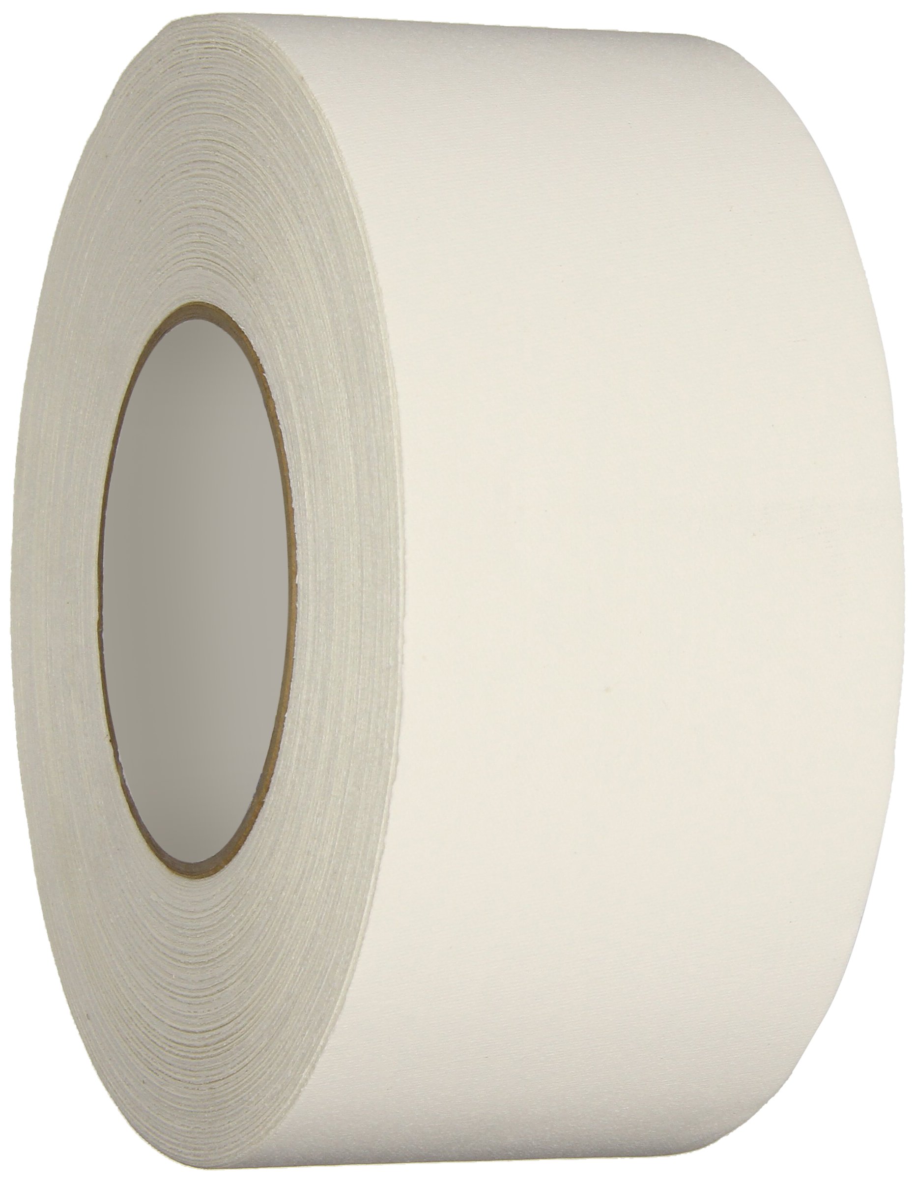 Polyken 510 Vinyl Coated Cloth Premium Gaffer's Tape, 11.5 mil Thick, 50m Length, 72mm Width, White CA1