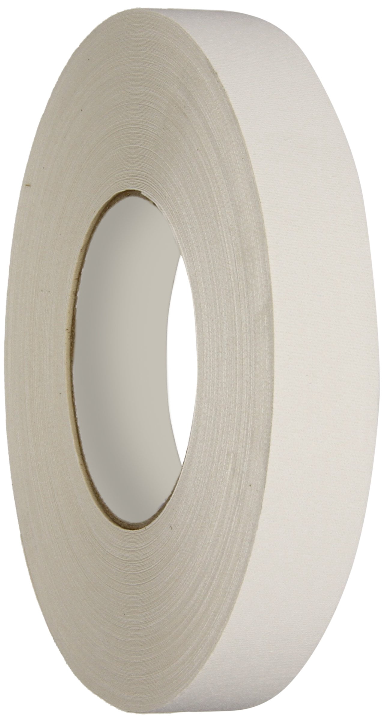 Polyken 510 White Gaffers Tape 1" x 55 Yards, Professional Grade, UV Fluorescent, No Residue, Non-Reflective (Gaff Tape), 1 Roll CA1