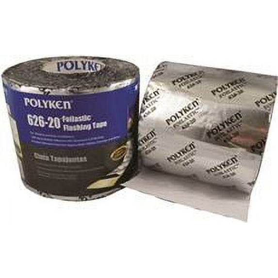 Polyken 626-20 Foilastic Window And Door Flashing Tape, 6 In. X 100 Ft.
