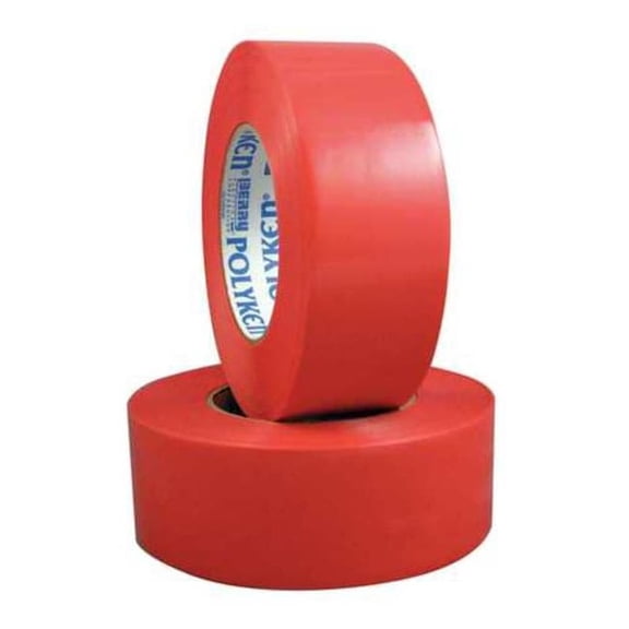Polyken Splicing Tape, Red, 60 yd L, 1-7/8 in W 827