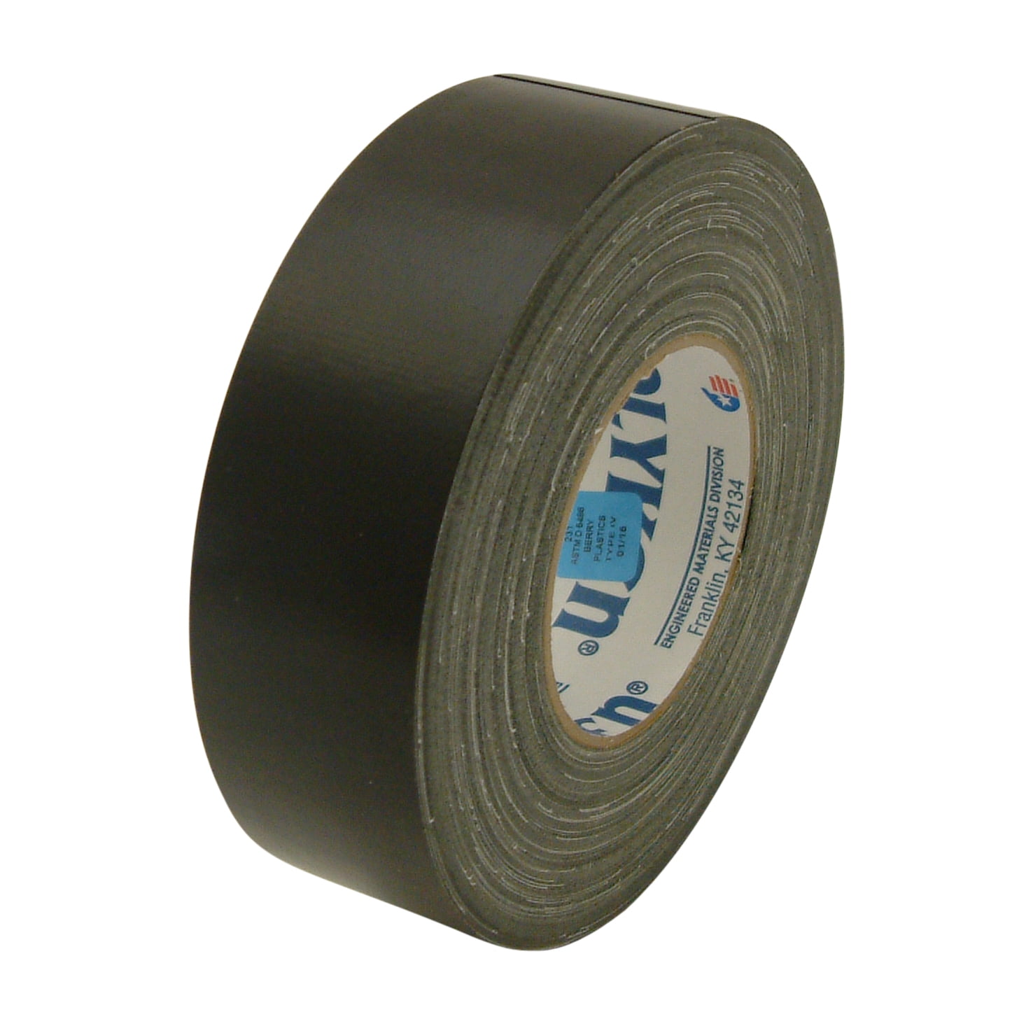 Polyken Military Grade Duct Tape (231): 2 in. x 60 yds. (Black) branded