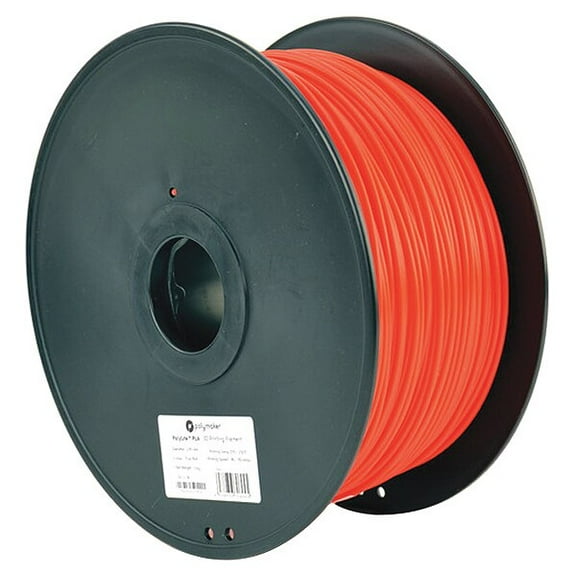 Polymaker Filament,PLA Material,2.85mm dia.,Red RM-PL0143
