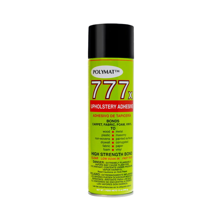 Polymat 777x Spray Glue Upholstery and Fabric Adhesive