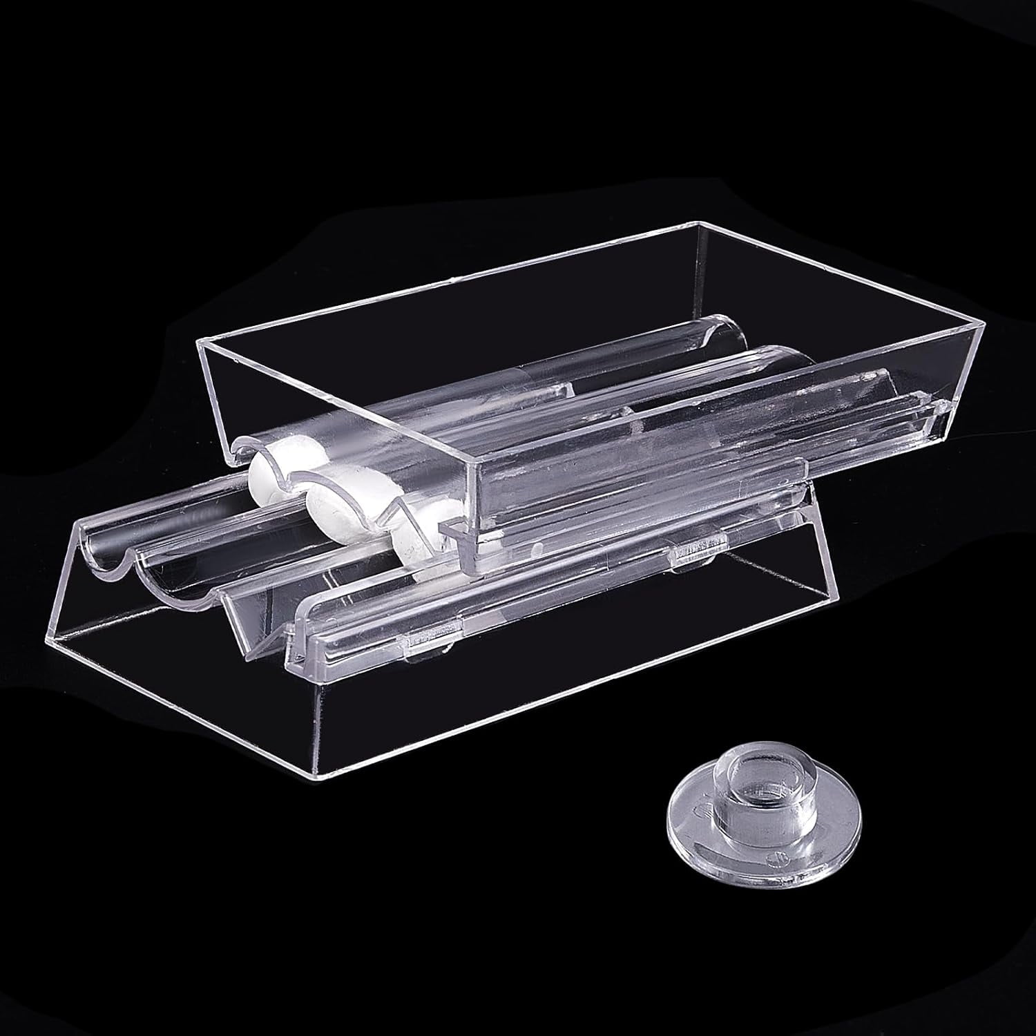Polymer Clay Bead Roller Acrylic Clay Bead Rolling Tool Bead Maker Modelling Clay Making Tool for Make Beads Clay Jewelry Making 3 Shape Bead